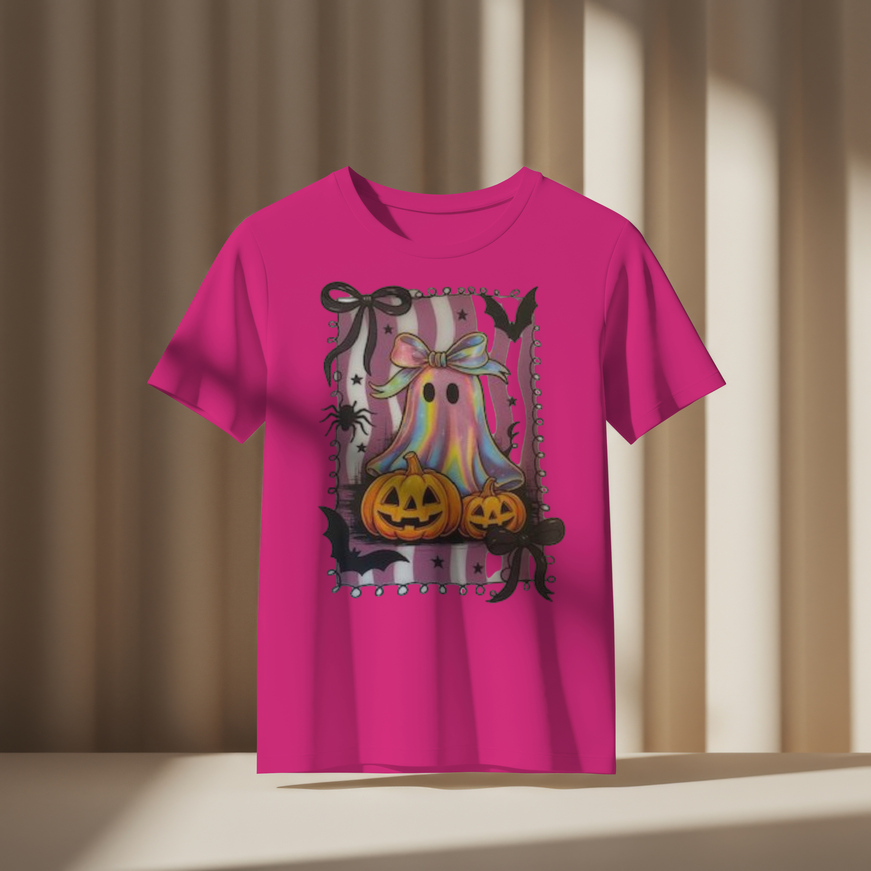 Halloween Ghost Graphic T-Shirt