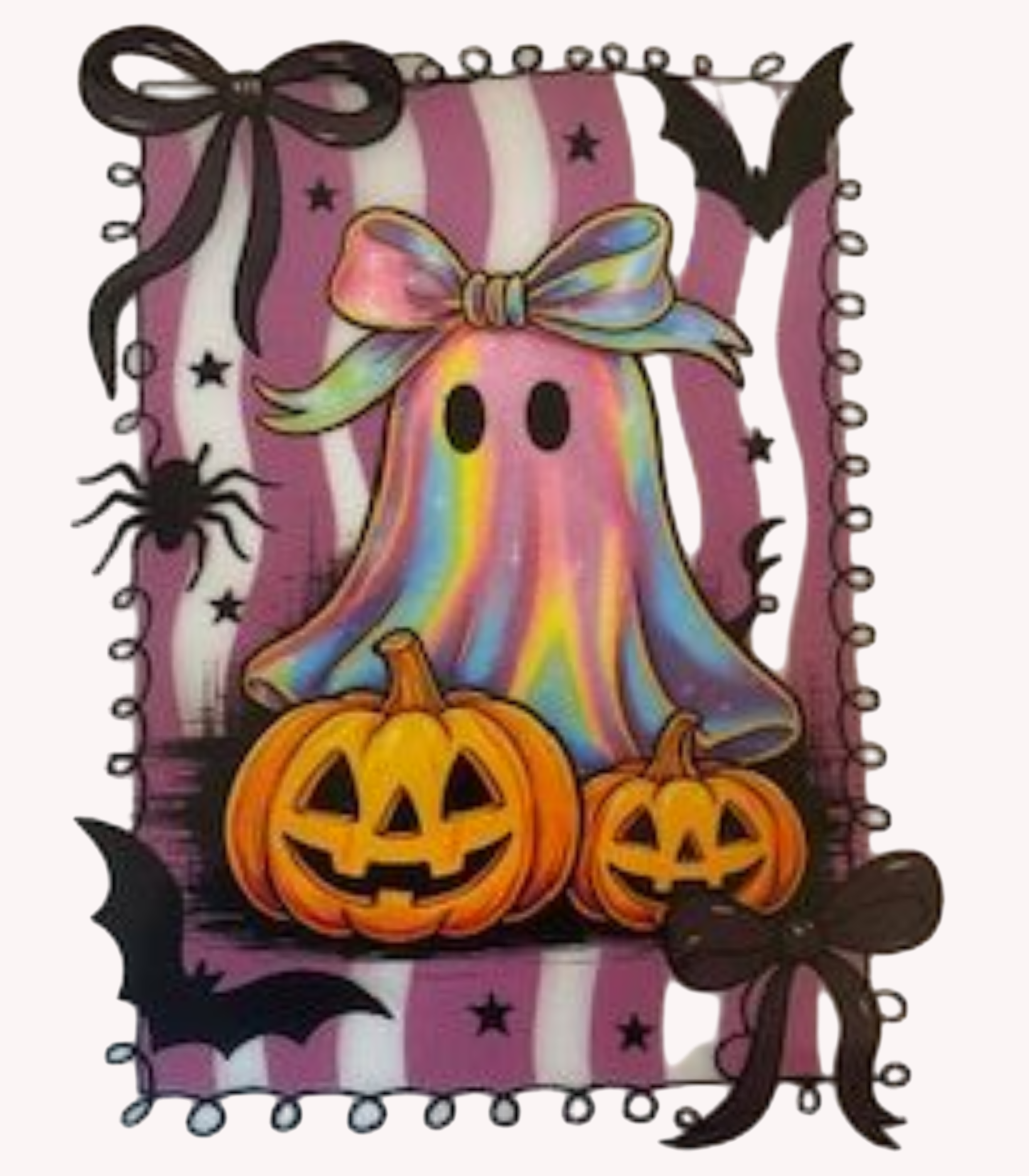 Halloween Ghost Graphic T-Shirt