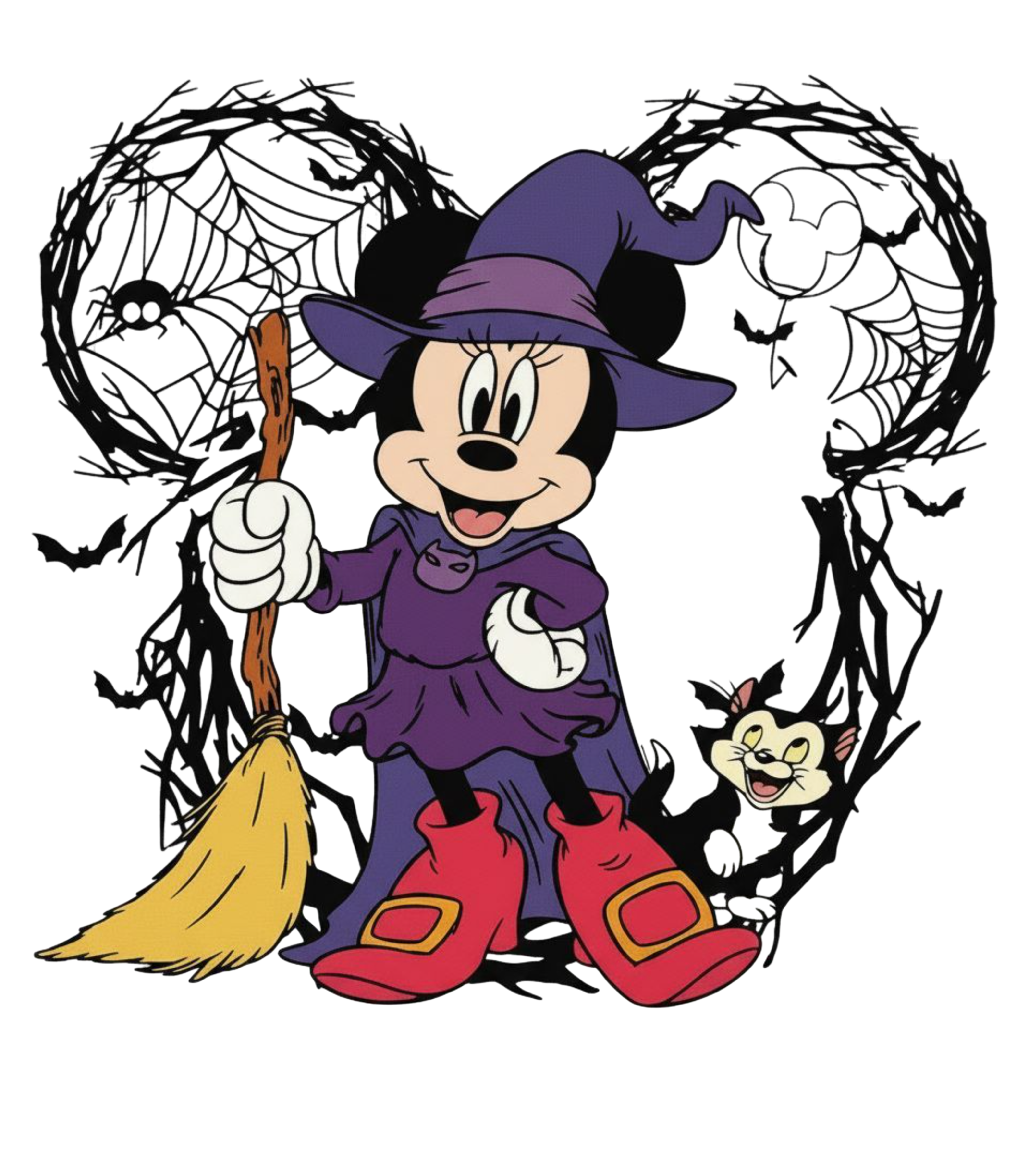 Minnie Mouse Witch Costume