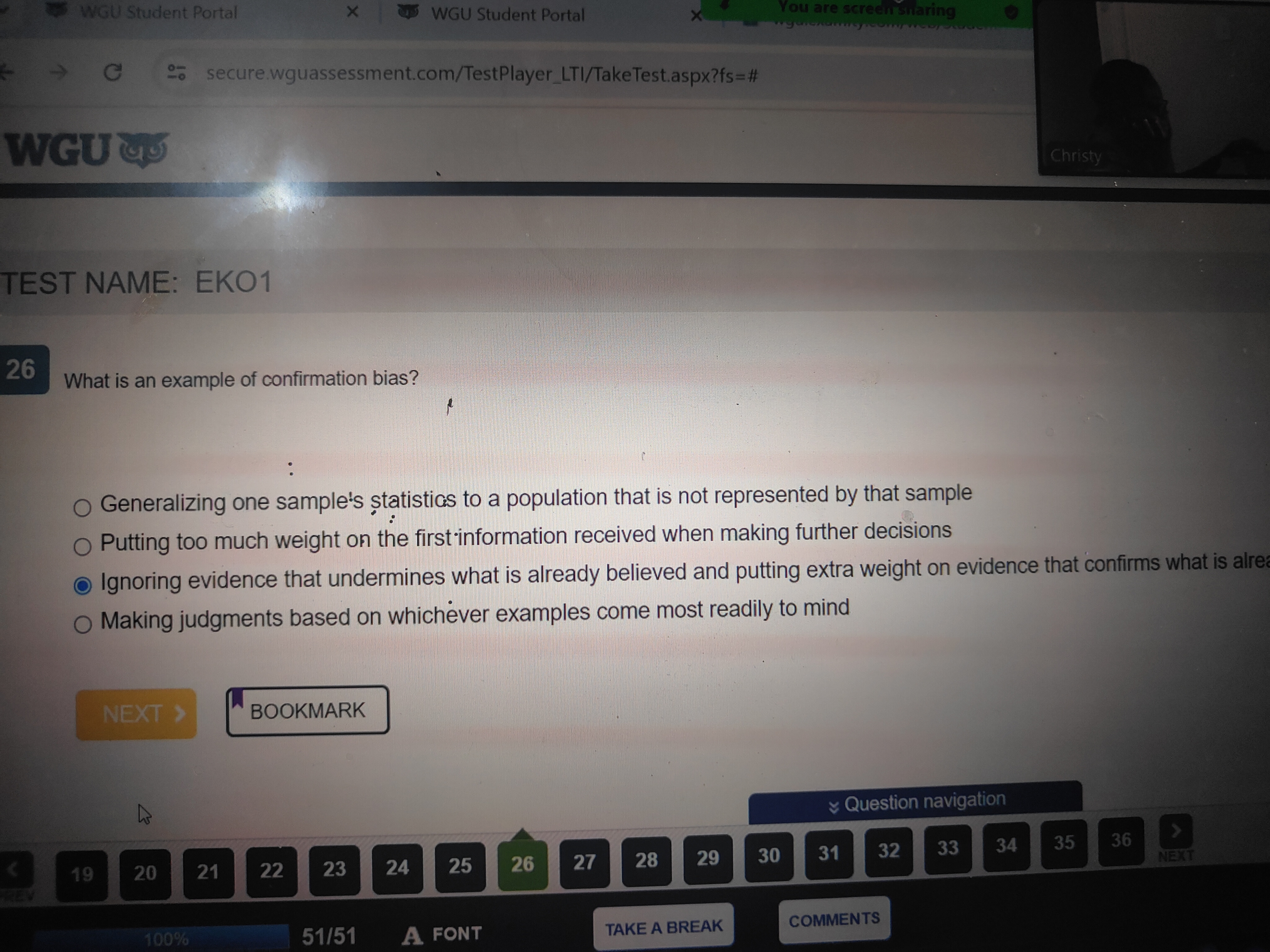 Critical Thinking (D265) OA 1