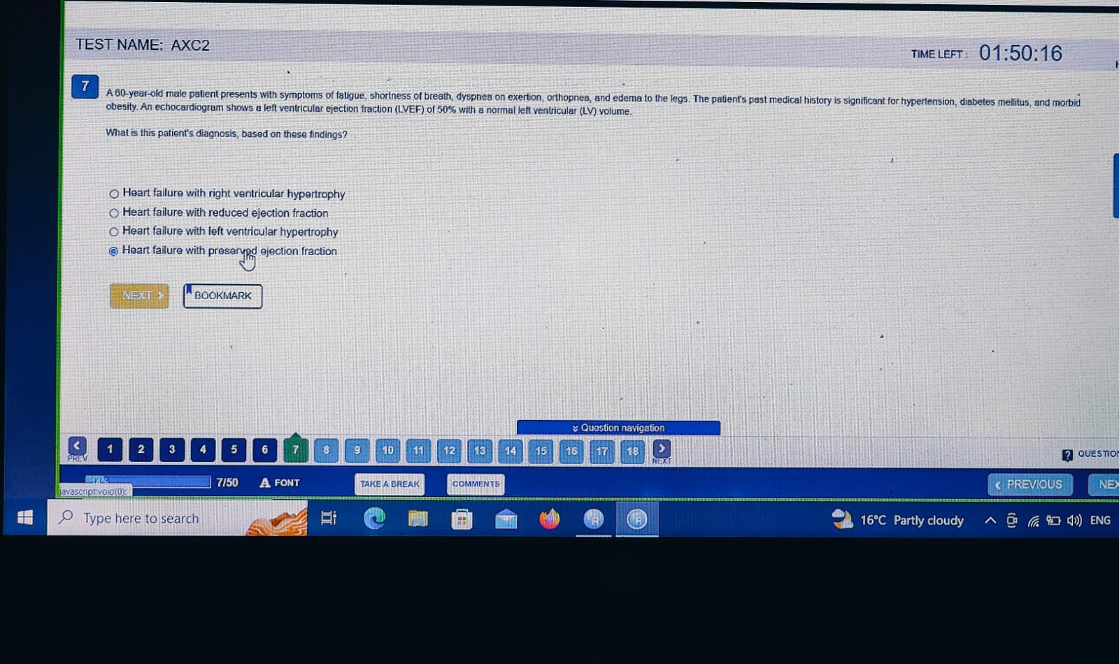 Advanced Pathophysiology (D115)