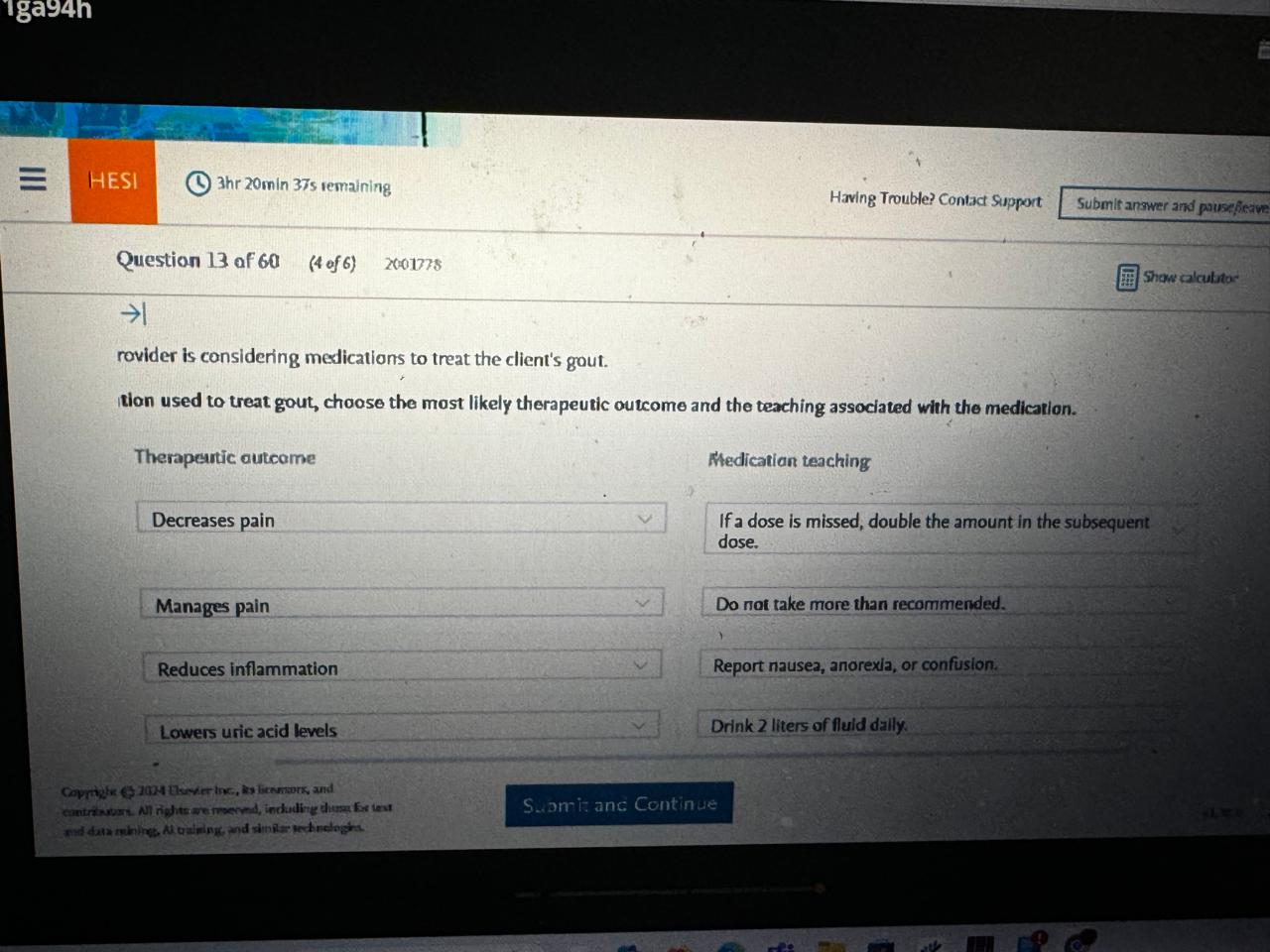 Adult Health II (D446) – OA 2