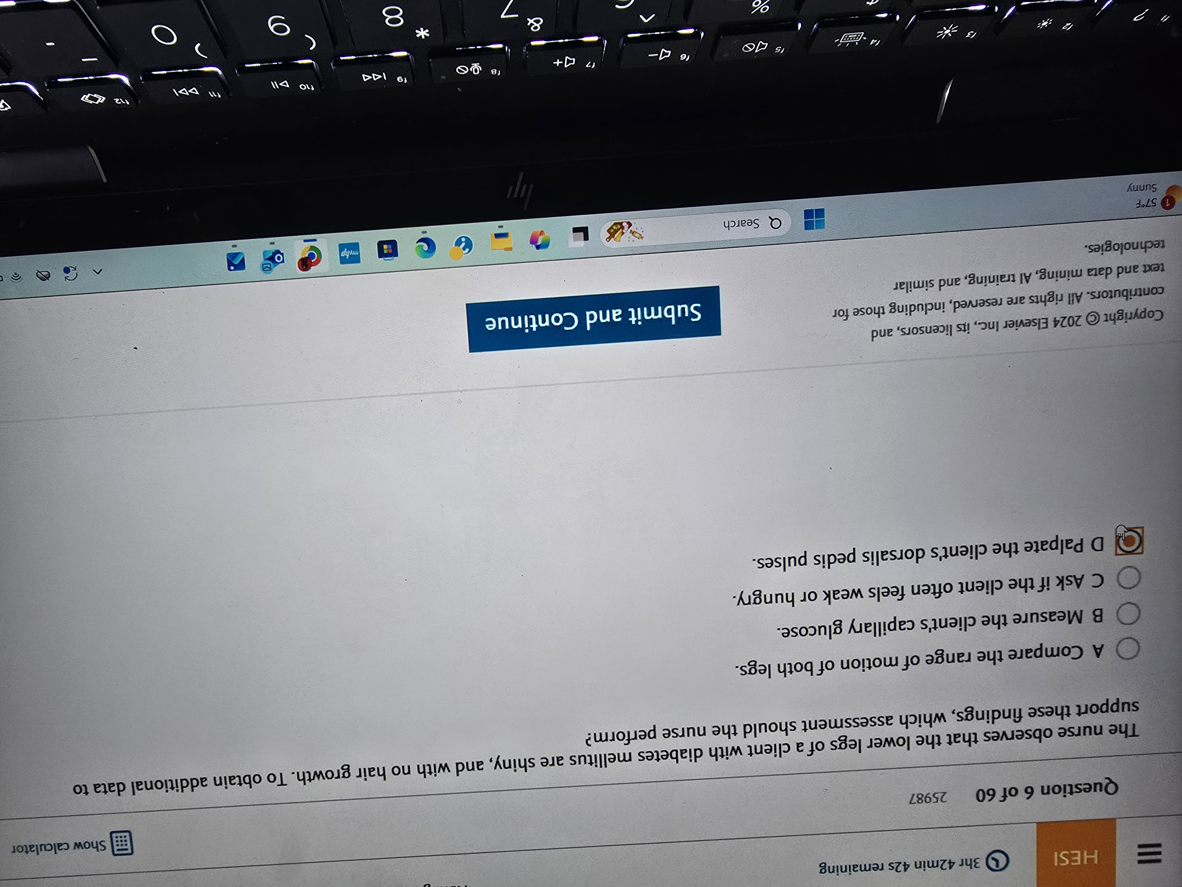 Health Assessment (D443) – New OA 1