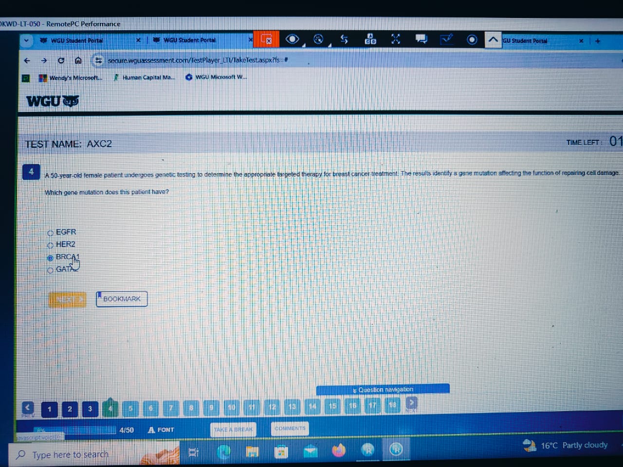 Advanced Pathophysiology (D115)