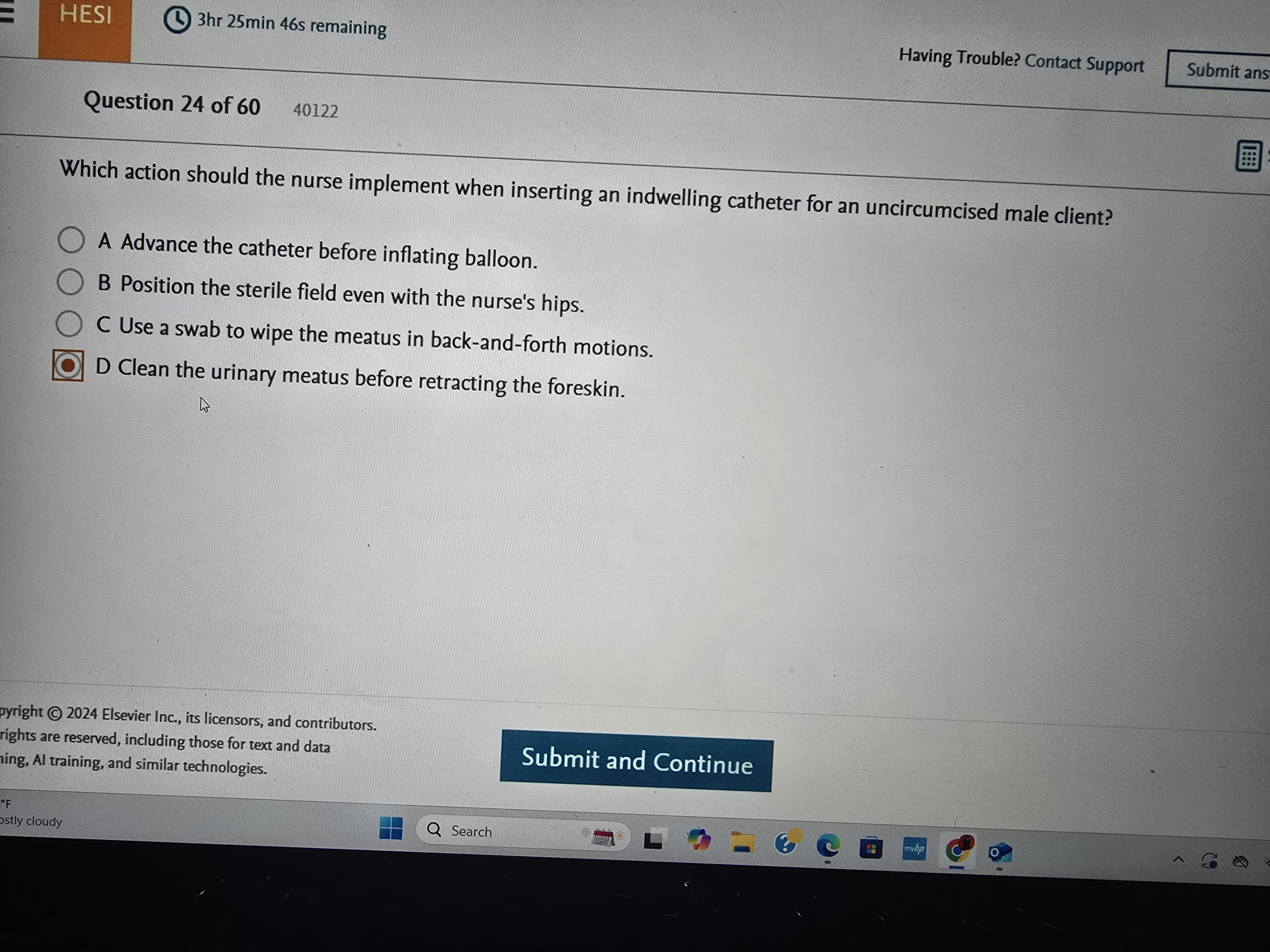 Foundations of Nursing (D439) New OA 1