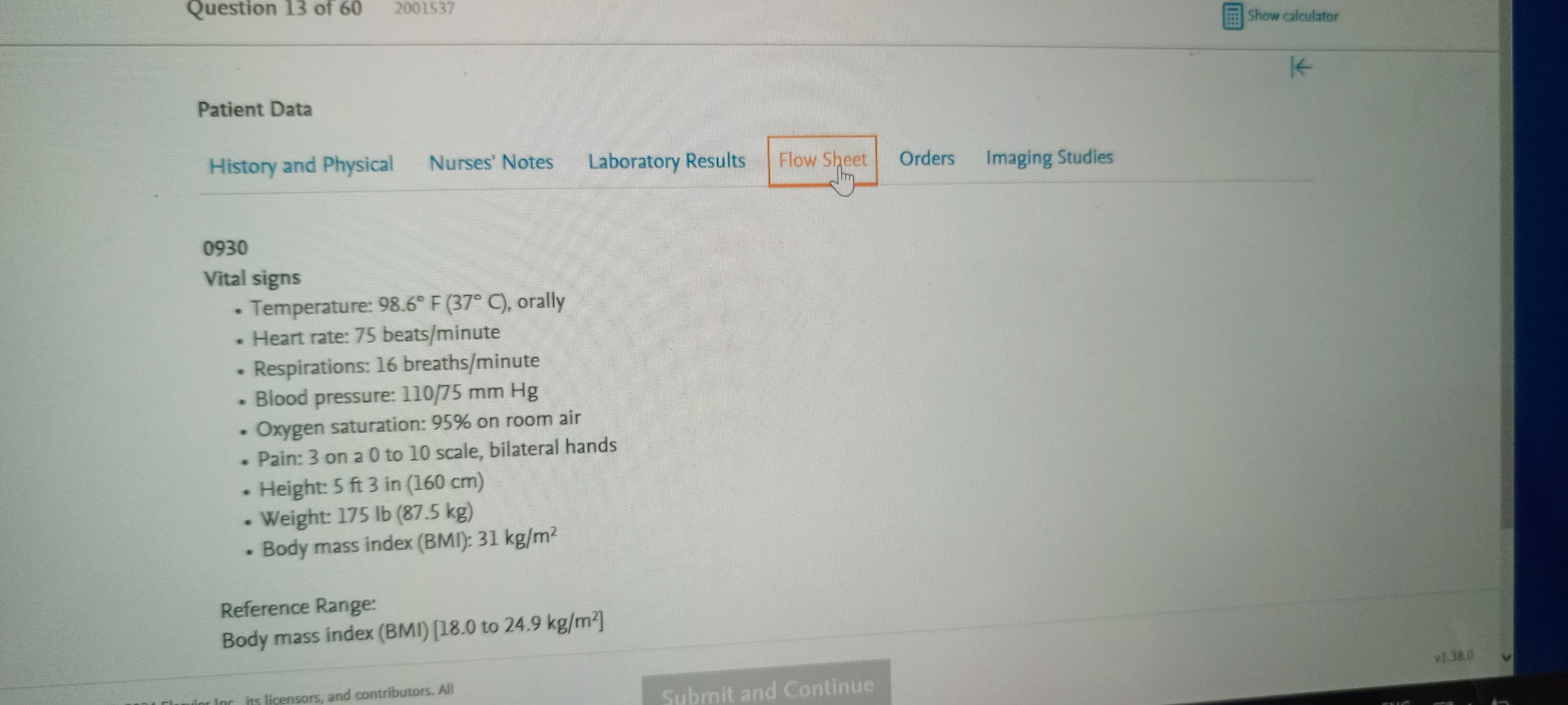 Adult Health II (D446) – New OA 1