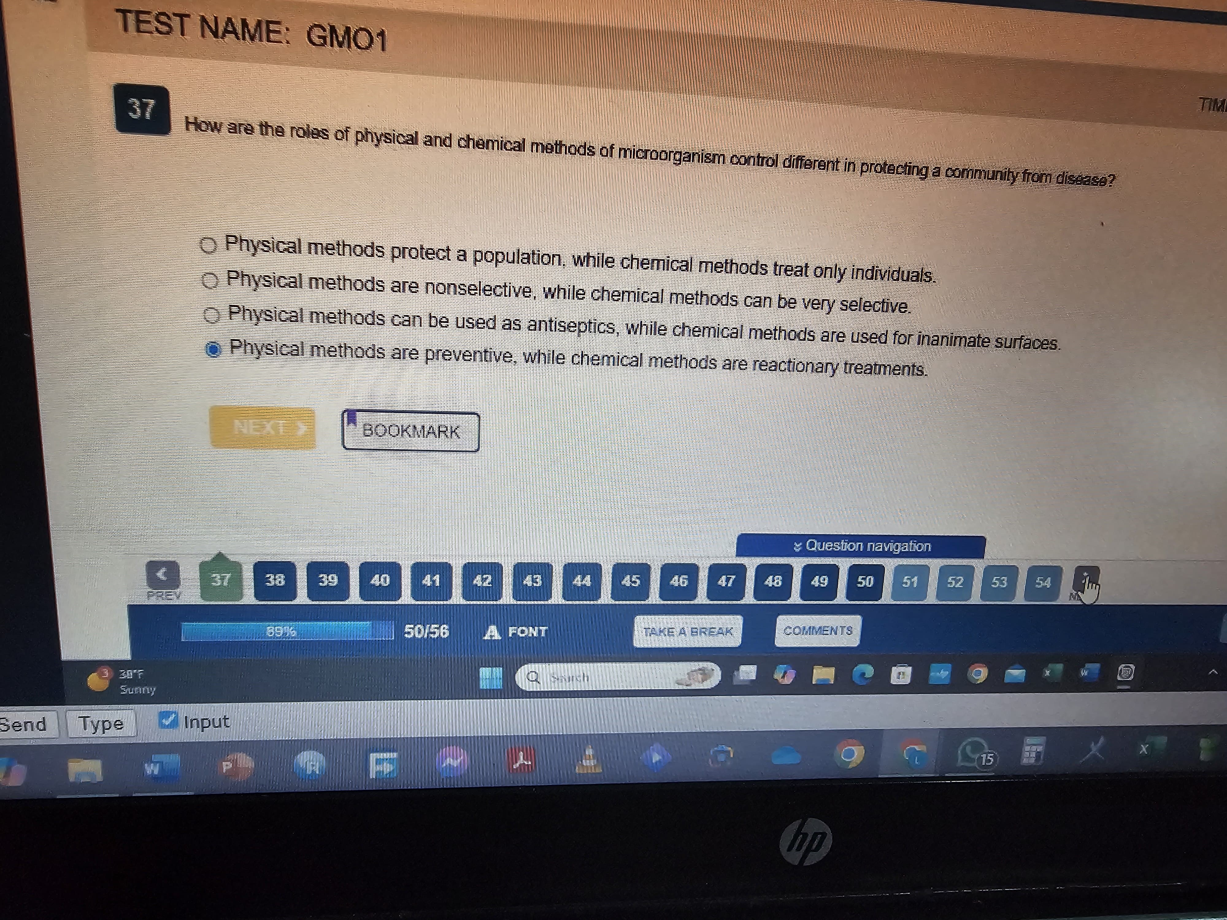 Microbiology (D311) OA