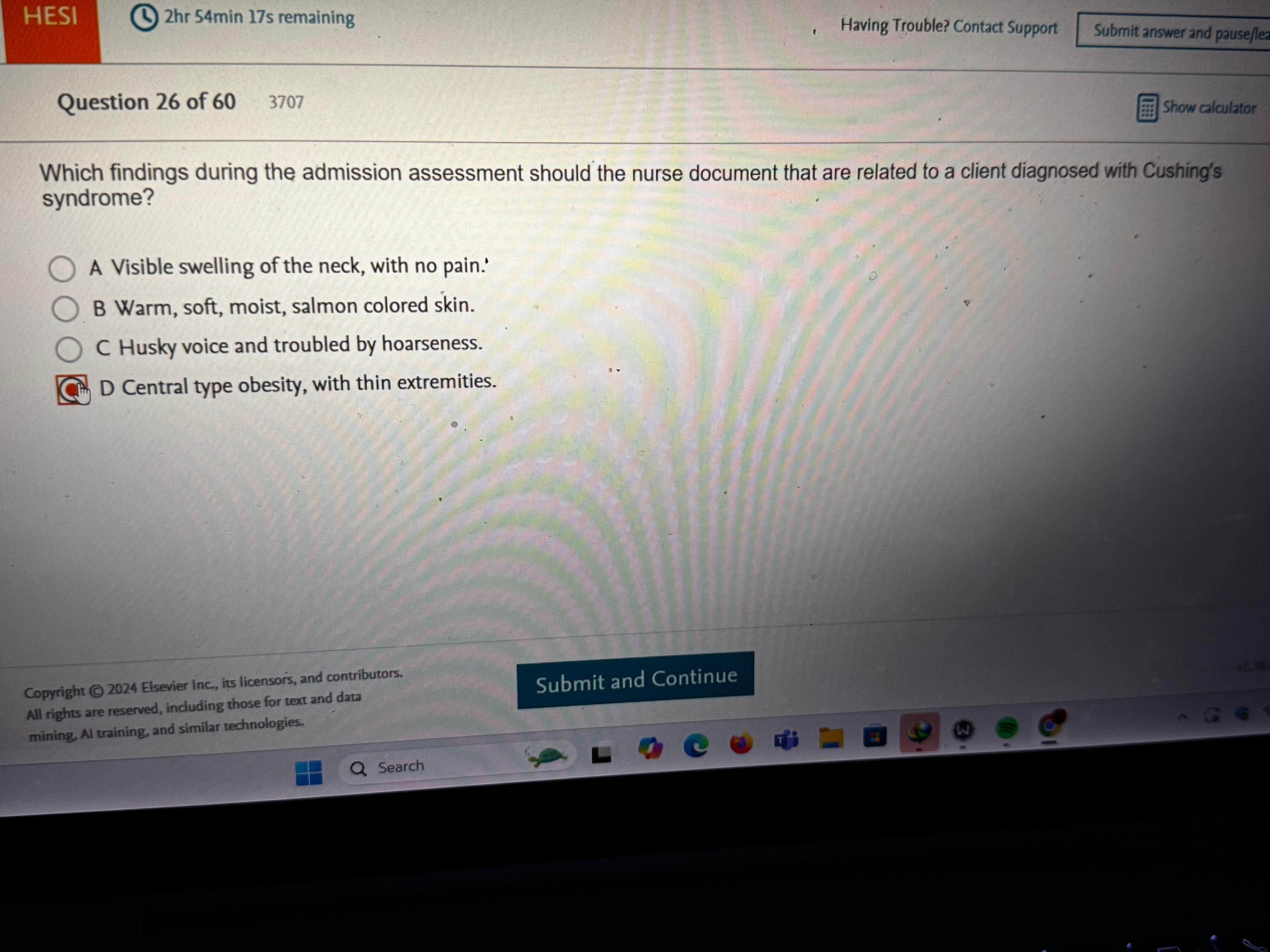 Adult Health II (D446) – New OA 2