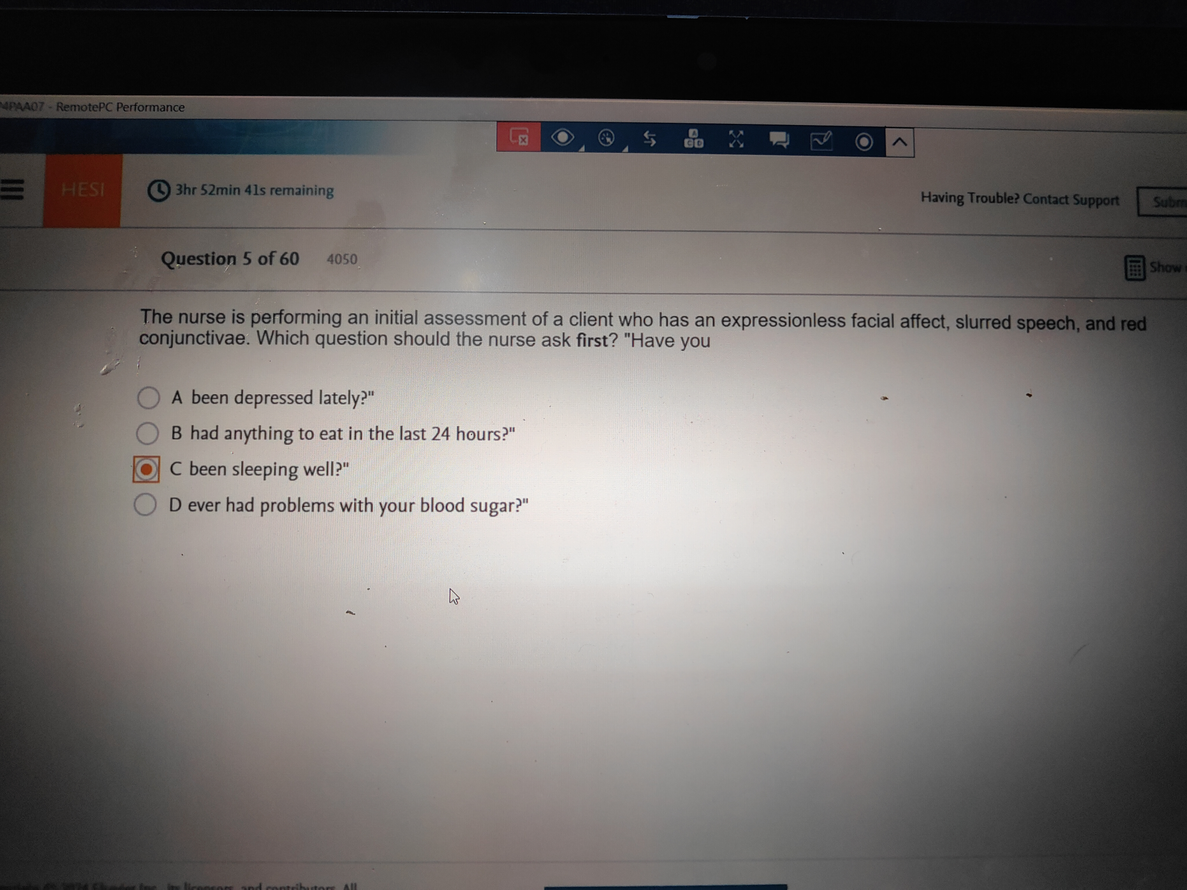 Health Assessment (D443) New OA 2