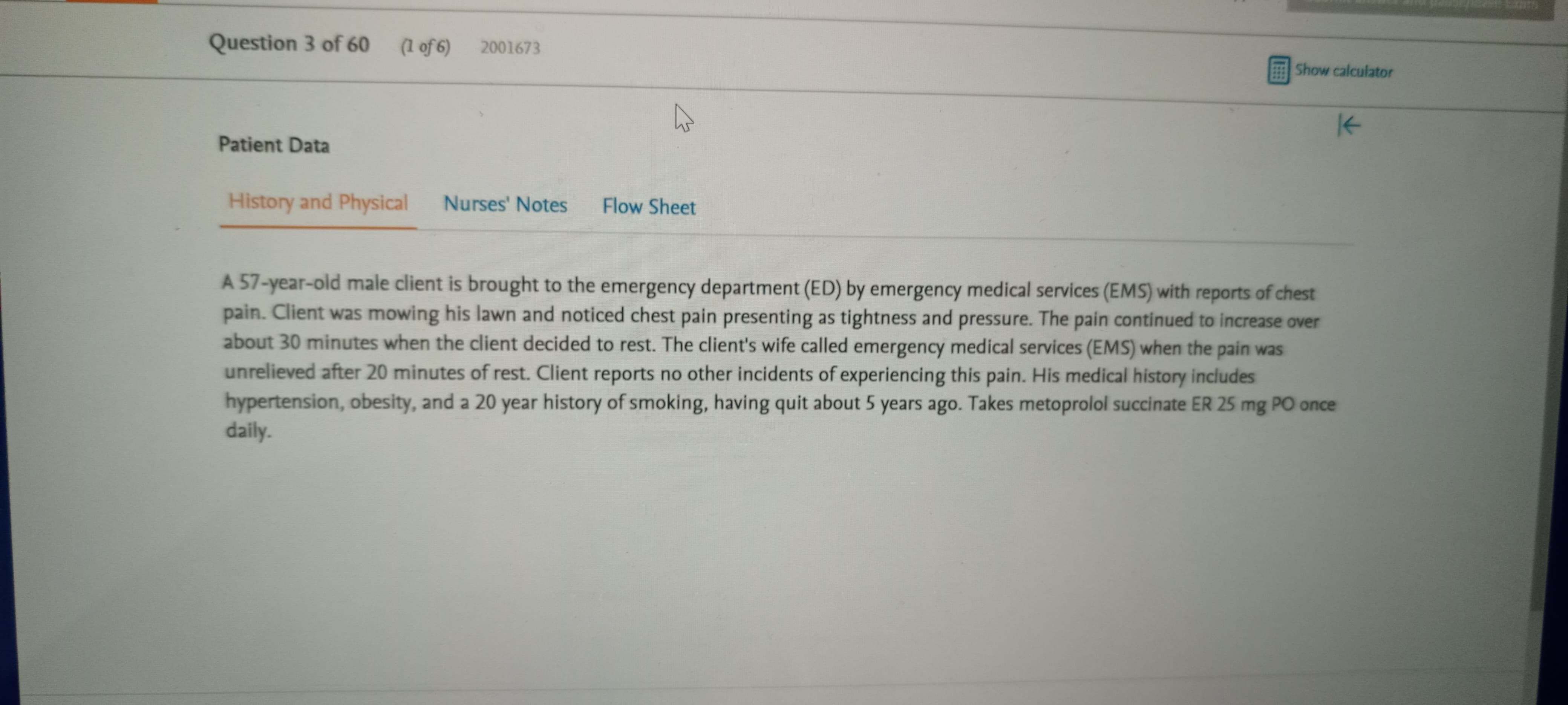 Adult Health II (D446) – New OA 1