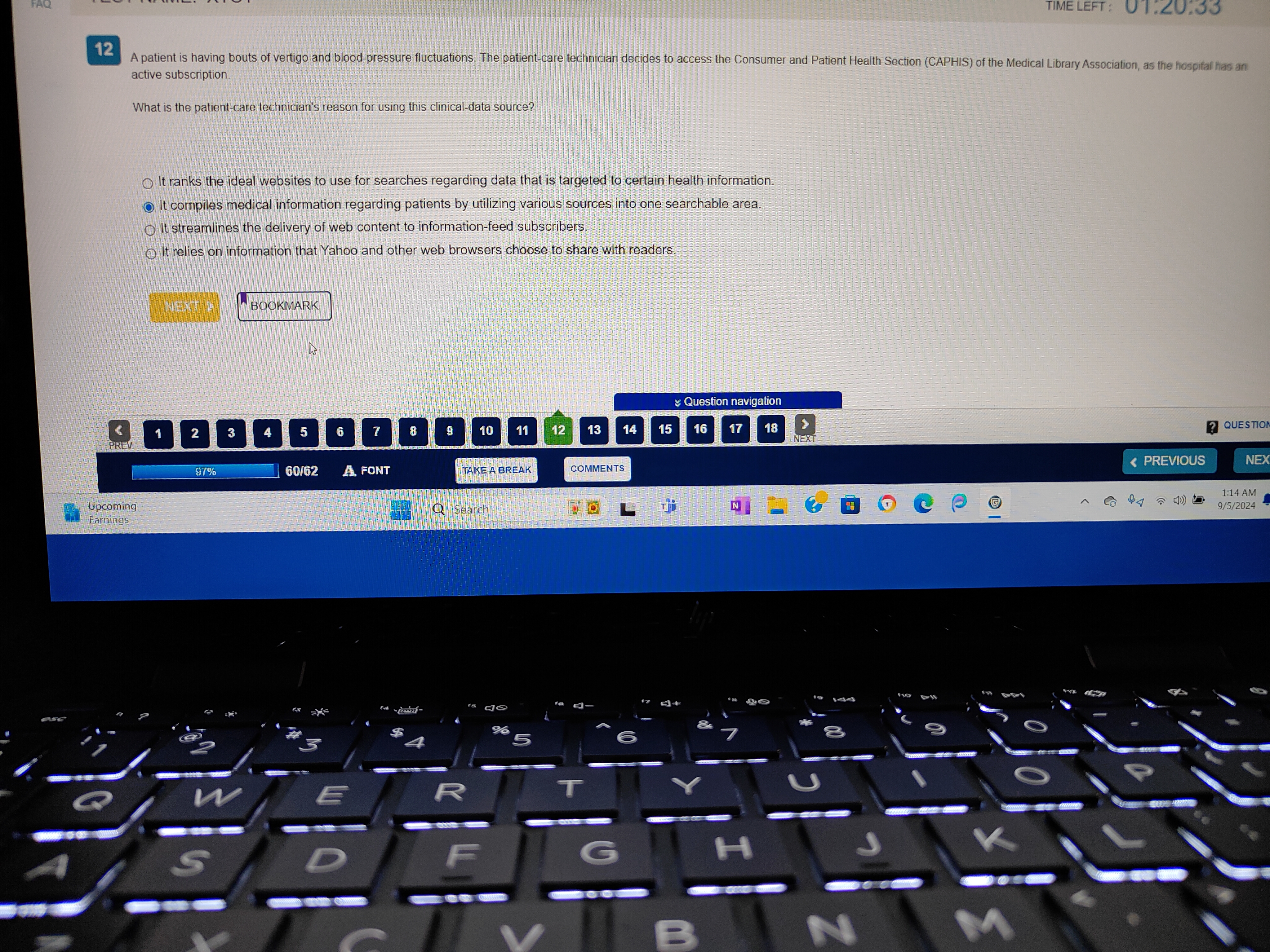 Information Technology in Nursing(D220) New OA 1