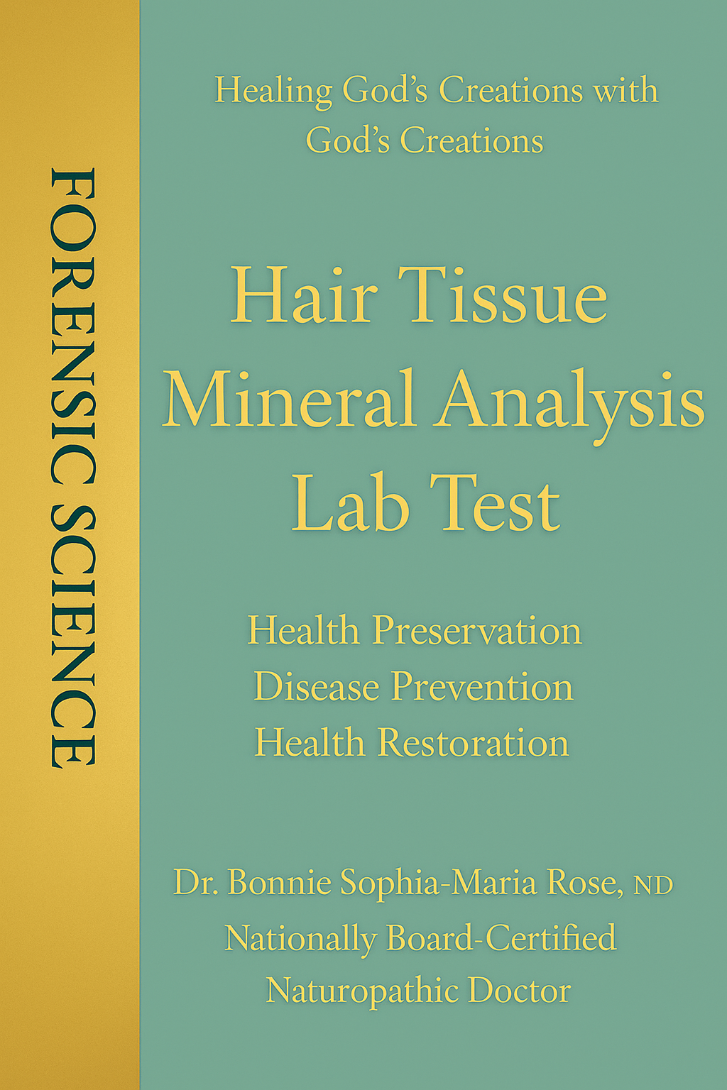 HAIR TISSUE MINERAL ANALYSIS LAB TEST