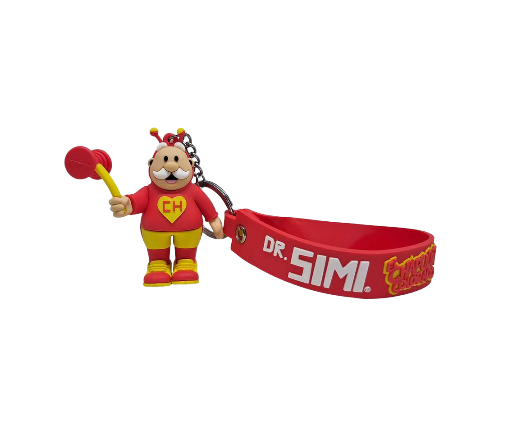 Dr. Simi Chapulín Keychain