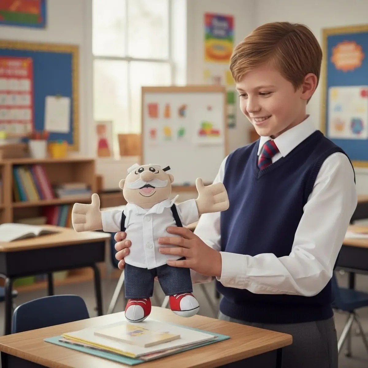 Dr. Simi Estudiante Plush Toy