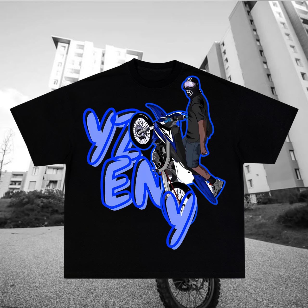 T-shirt Moto Art Urbain