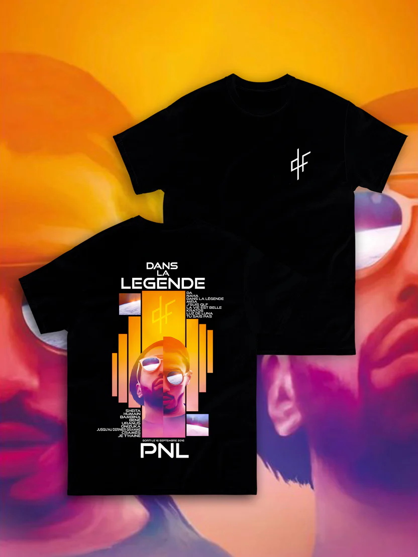 T-shirt PNL Dans la Légende