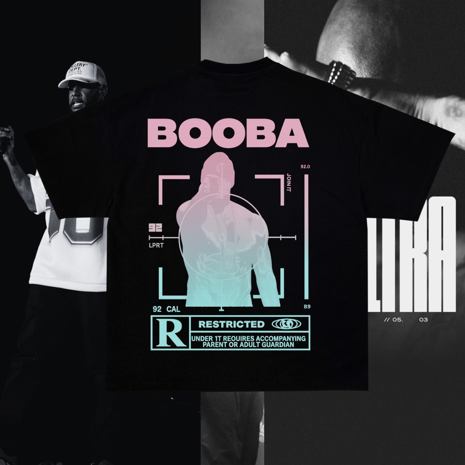 T-shirt Booba 