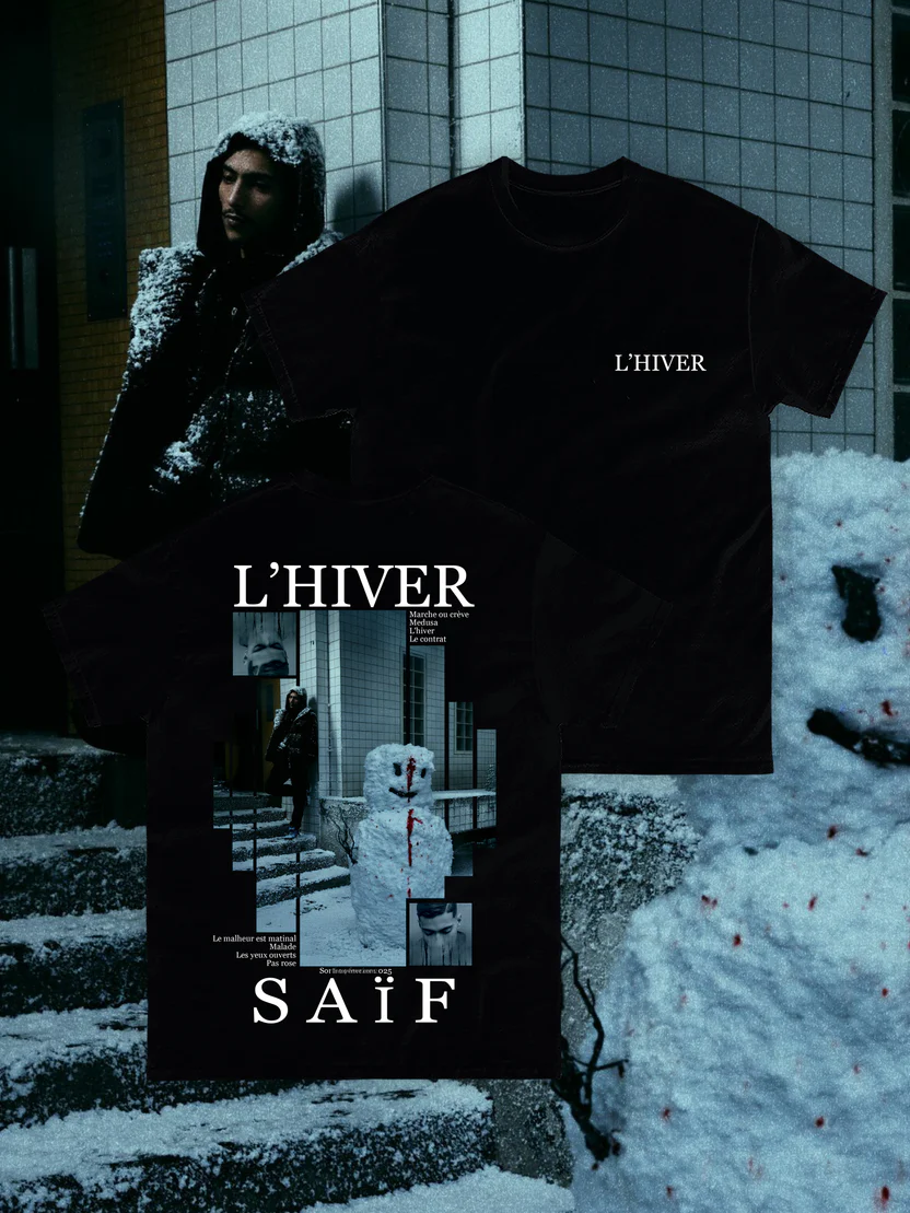 T-shirt L'HIVER édition spéciale