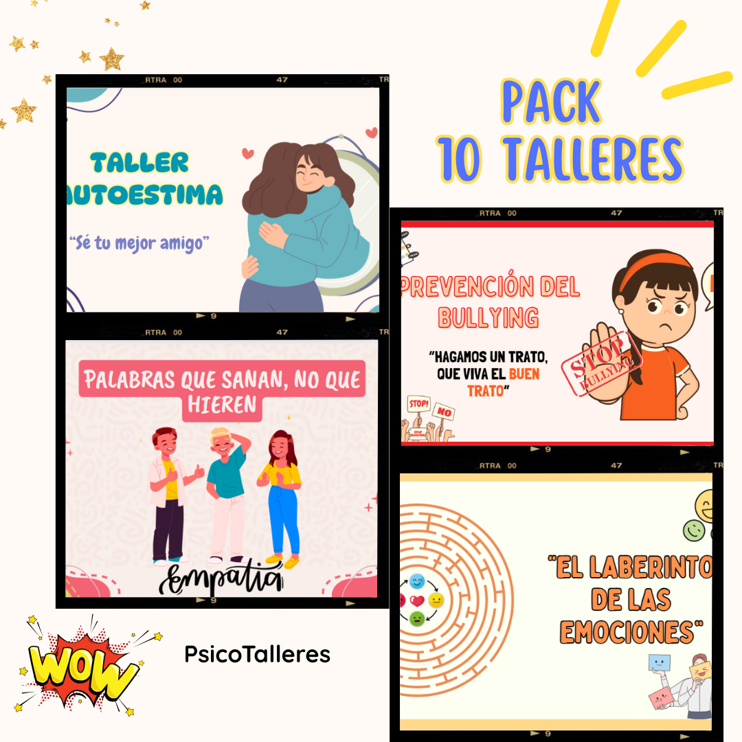 PACK 10 Talleres