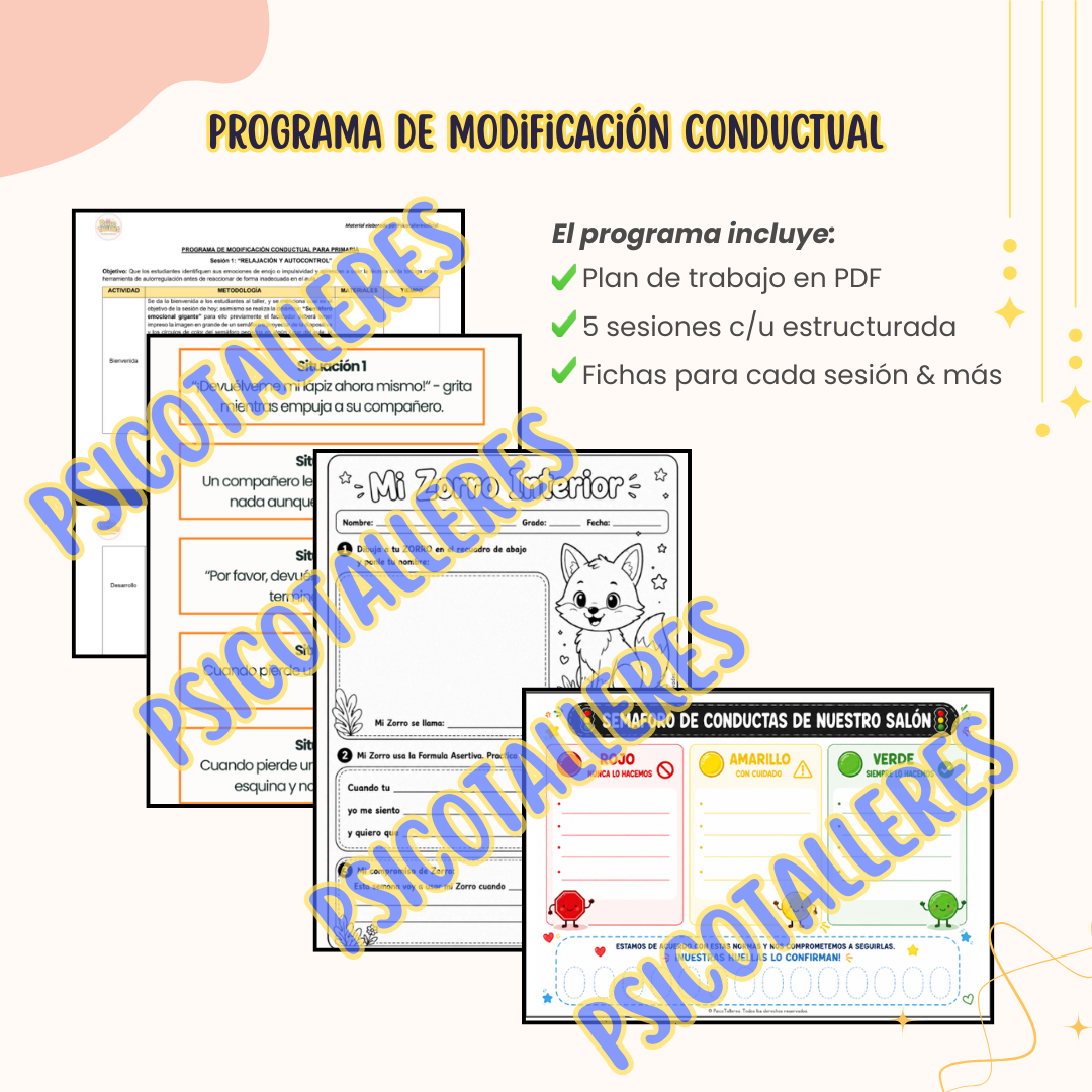 Programa de Modificación Conductual