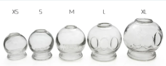 Ventosas de Vidrio  -Juego de 5 piezas