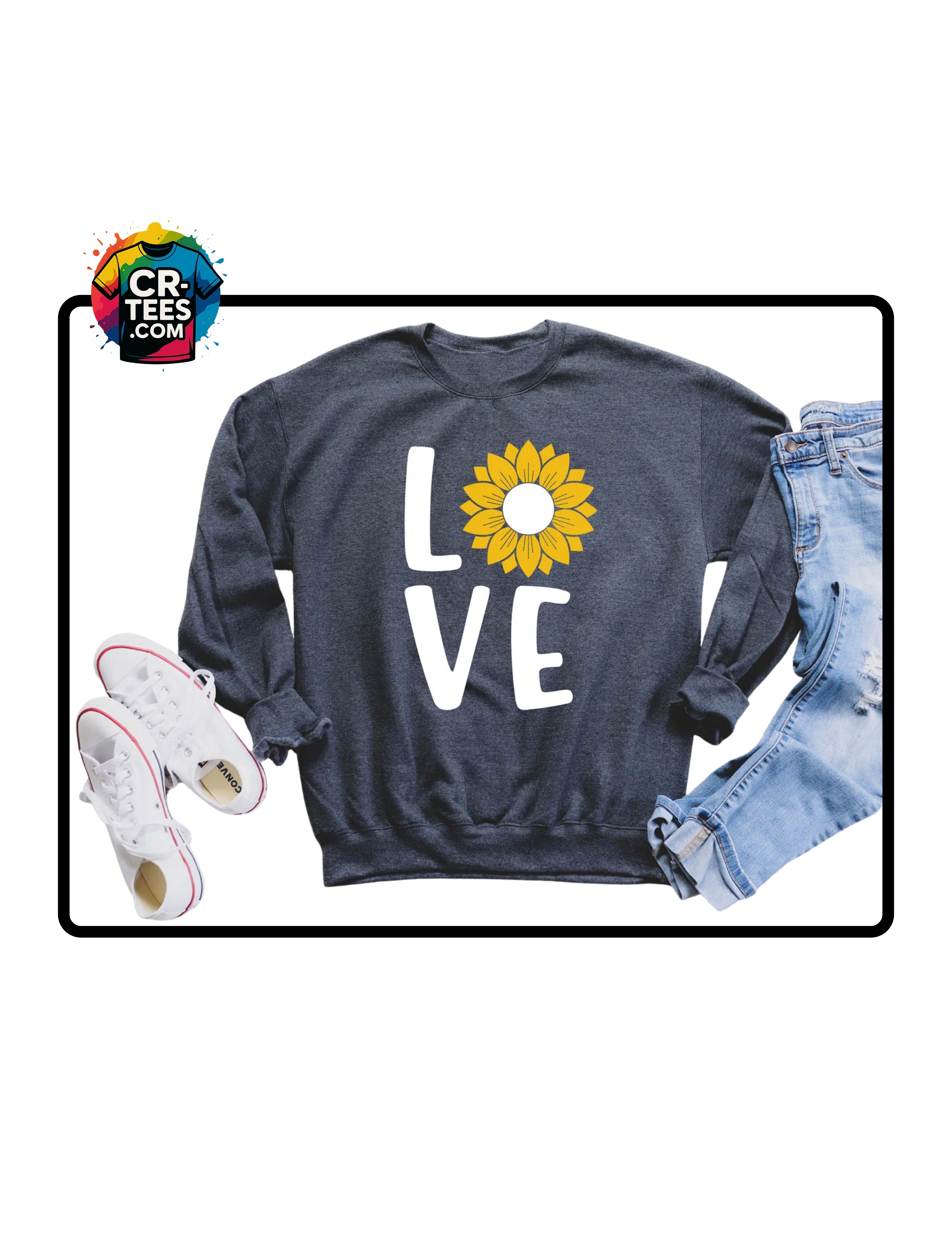 Love Sunflower Sweatshirt