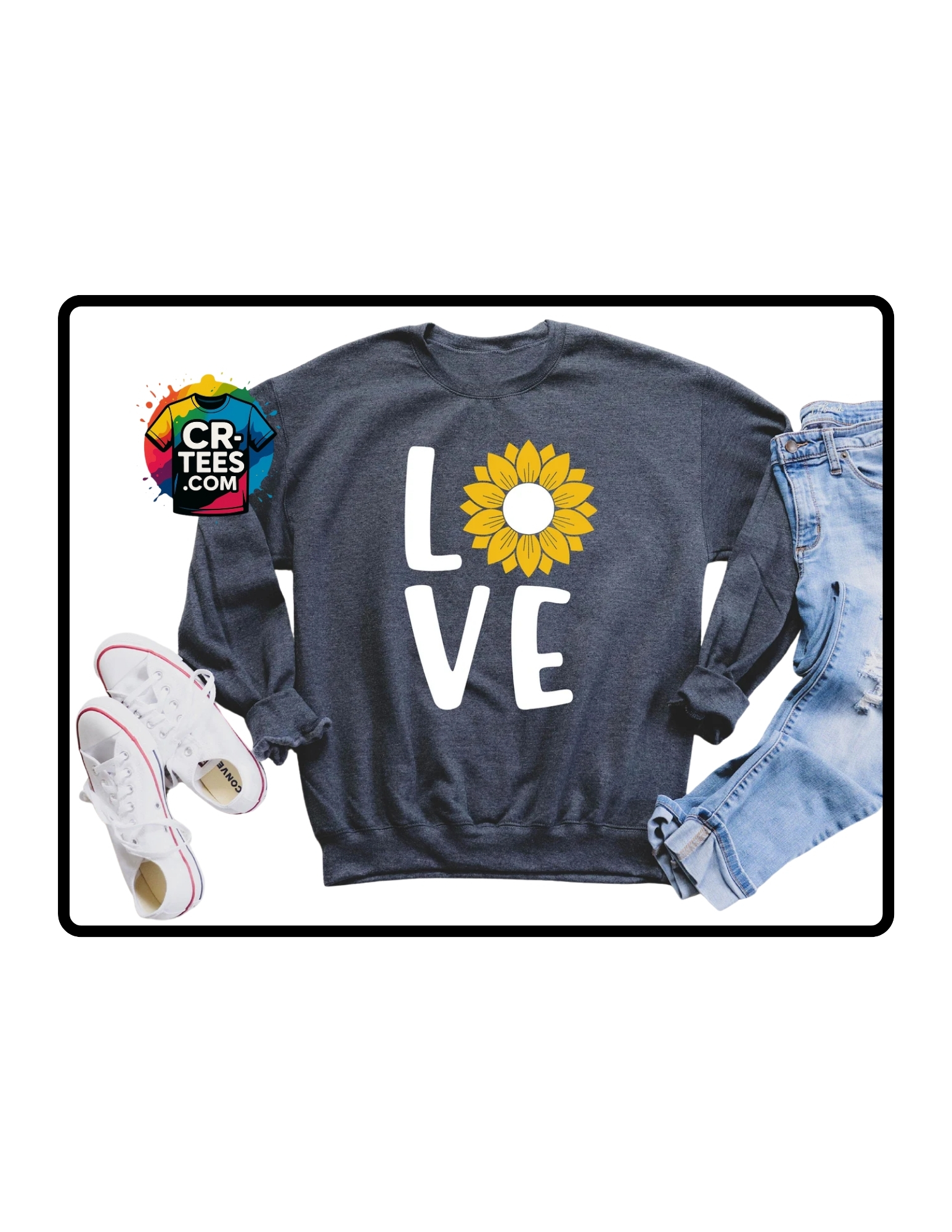 Love Sunflower Sweatshirt