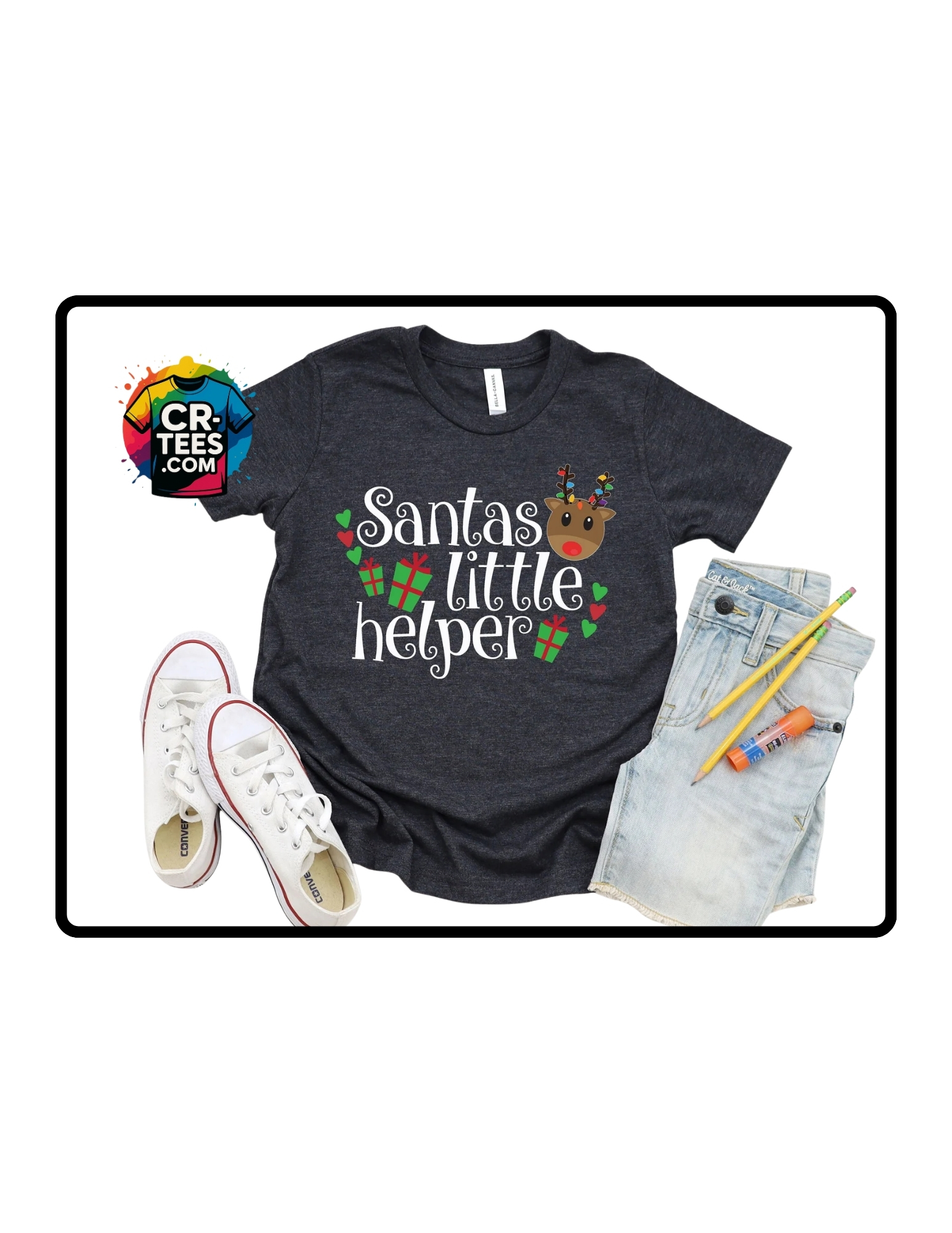 Santas Little Helper T-Shirt