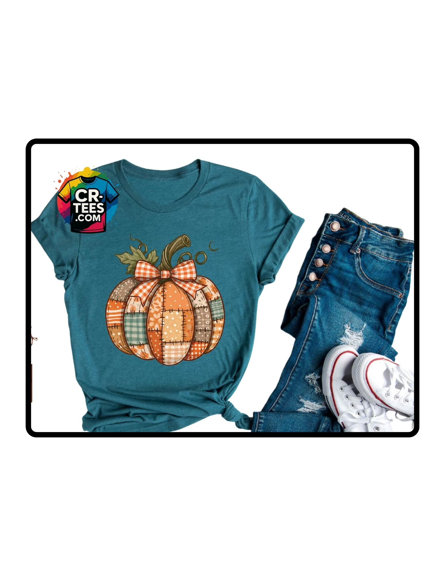 Pumpkin Patchwork T-Shirt
