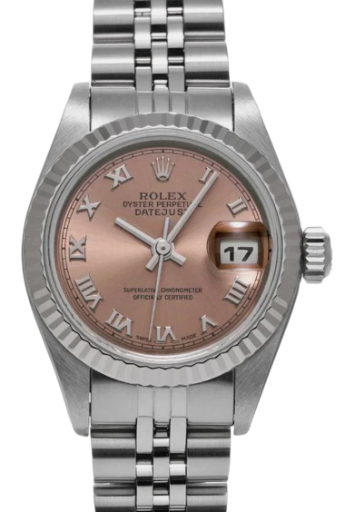 Rolex Lady-Datejust 26mm 18k white gold bezel 