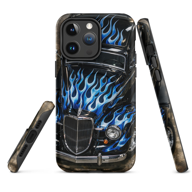 MagSafe® tough case for iPhone® 14 to 17, Dodge Hot Rod - Flame Series