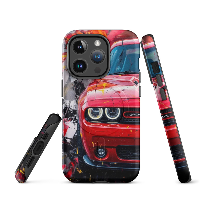 MagSafe® tough case for iPhone® 14 - 17 - Dodge Challenger