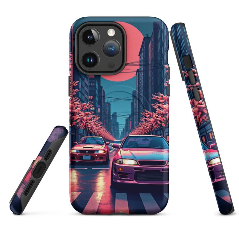 MagSafe® tough case for iPhone® 14 - 17 - Japanese Night Cruise