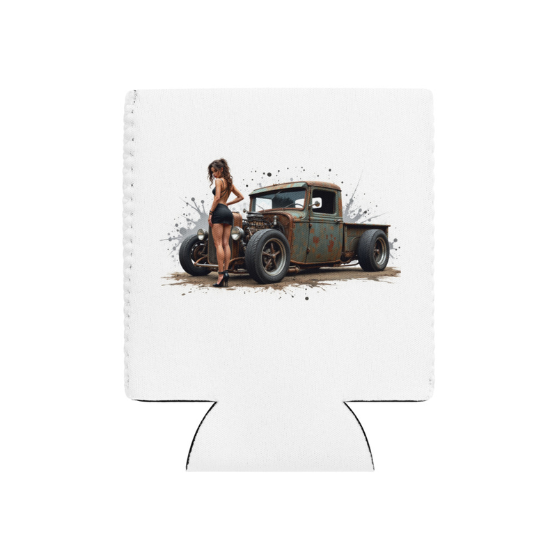 Rat Rod & Pinup Can cooler