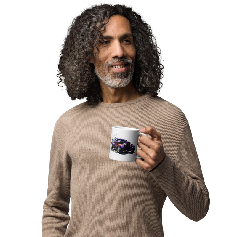 Purple Hot Rod Mug