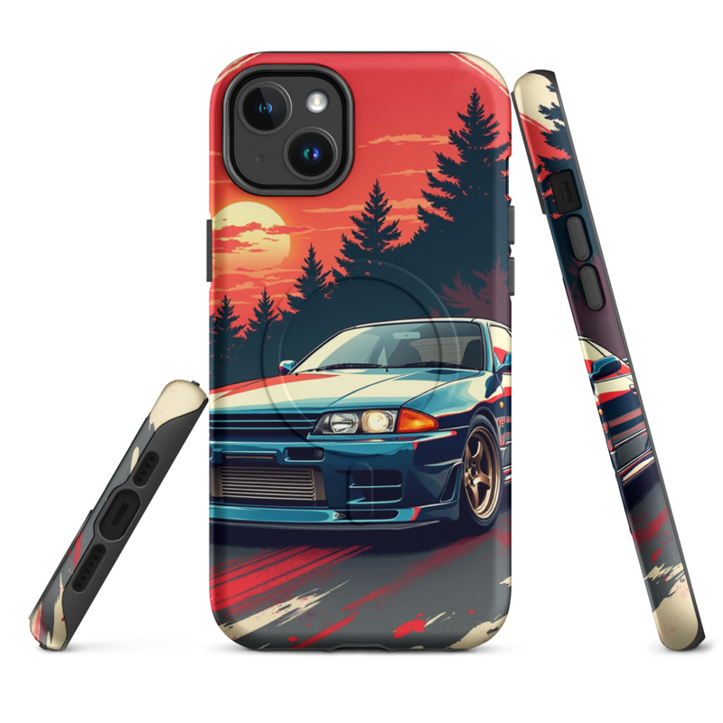 MagSafe® tough case for iPhone® 14 - 17 - R32 Skyline