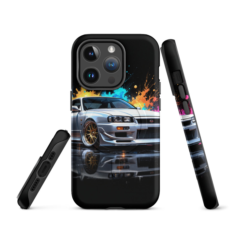 MagSafe® tough case for iPhone® 14 - 17 - Midnight Skyline