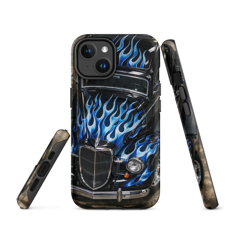 MagSafe® tough case for iPhone® 14 to 17, Dodge Hot Rod - Flame Series