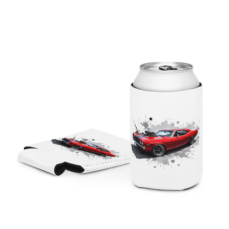 Red Camaro Can cooler