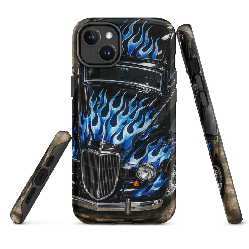 MagSafe® tough case for iPhone® 14 to 17, Dodge Hot Rod - Flame Series