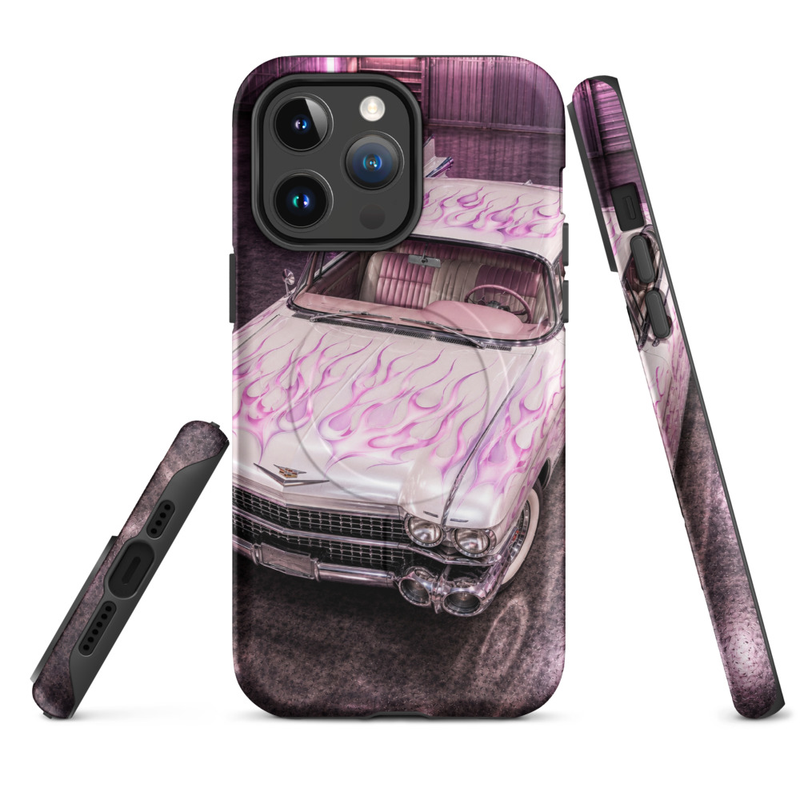 MagSafe® tough case for iPhone® 14 to 17 - 1959 Cadillac Coupe De Ville - Flame Series