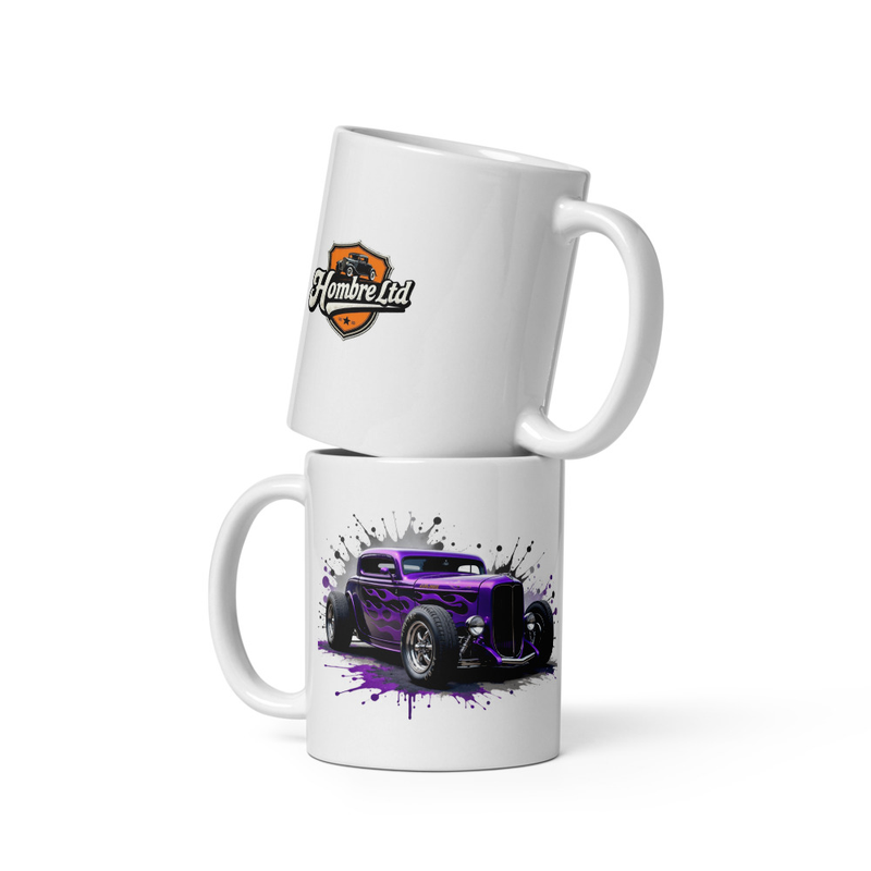 Purple Hot Rod Mug