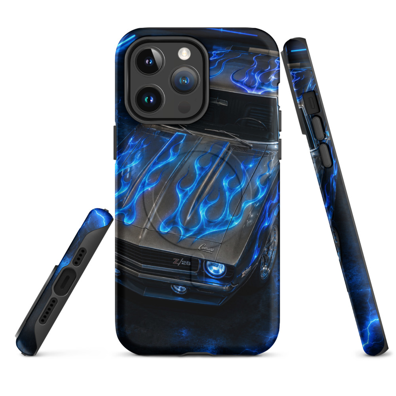 MagSafe® tough case for iPhone® 14 to 17 - 1969 Camaro Z/28 - Flame Series