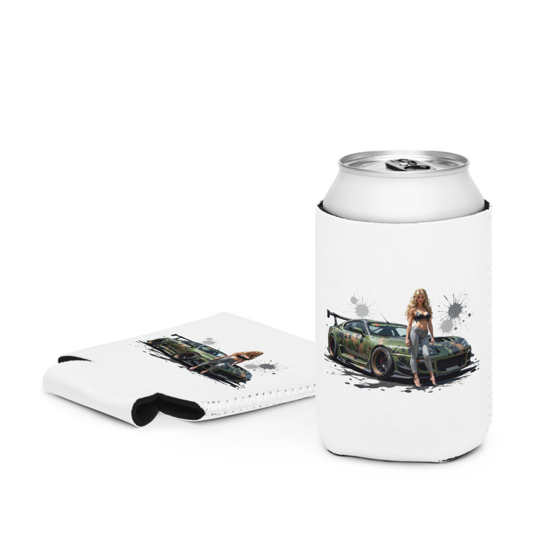 Camo Supra Tuner Can cooler