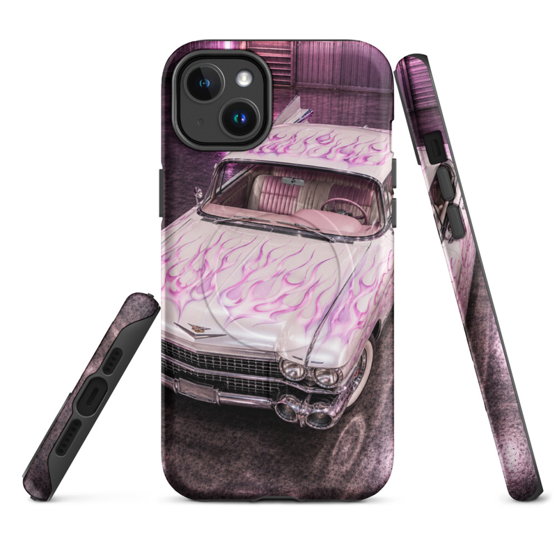 MagSafe® tough case for iPhone® 14 to 17 - 1959 Cadillac Coupe De Ville - Flame Series