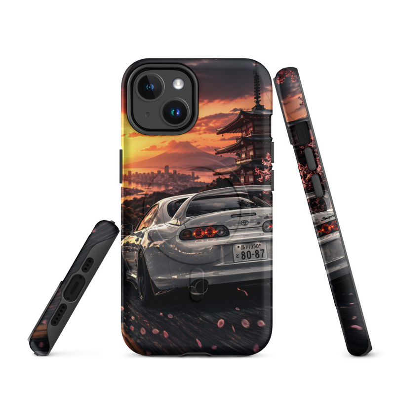 MagSafe® tough case for iPhone® 14 to 17 - "Legends Never Die" Supra