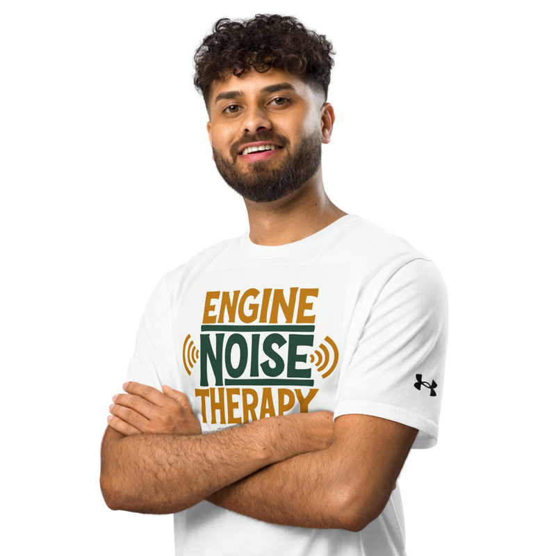 "Engine Noise Therapy" Under ArmourⓇ athletic t-shirt