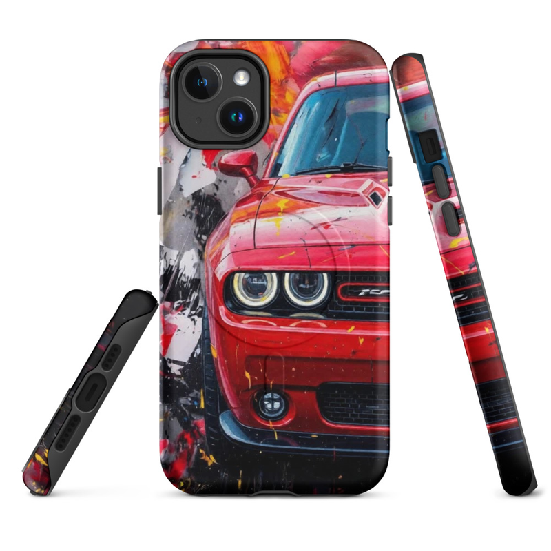 MagSafe® tough case for iPhone® 14 - 17 - Dodge Challenger