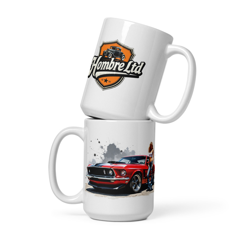 Red Mustang Mug