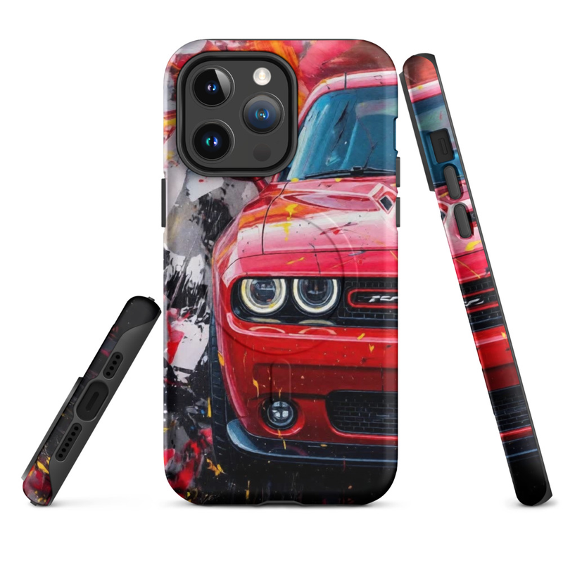 MagSafe® tough case for iPhone® 14 - 17 - Dodge Challenger